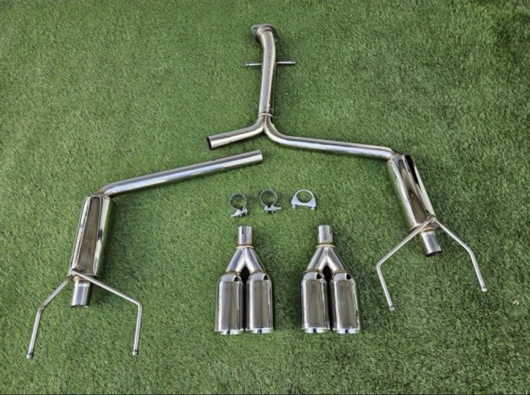 RITZ製　130マークX用ステンレスマフラー　デュアル　J-force GR