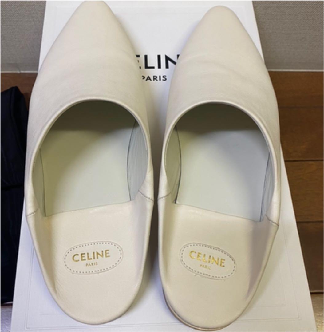 セリーヌ　ジャクノバブーシュ　新品未使用　ホワイト39