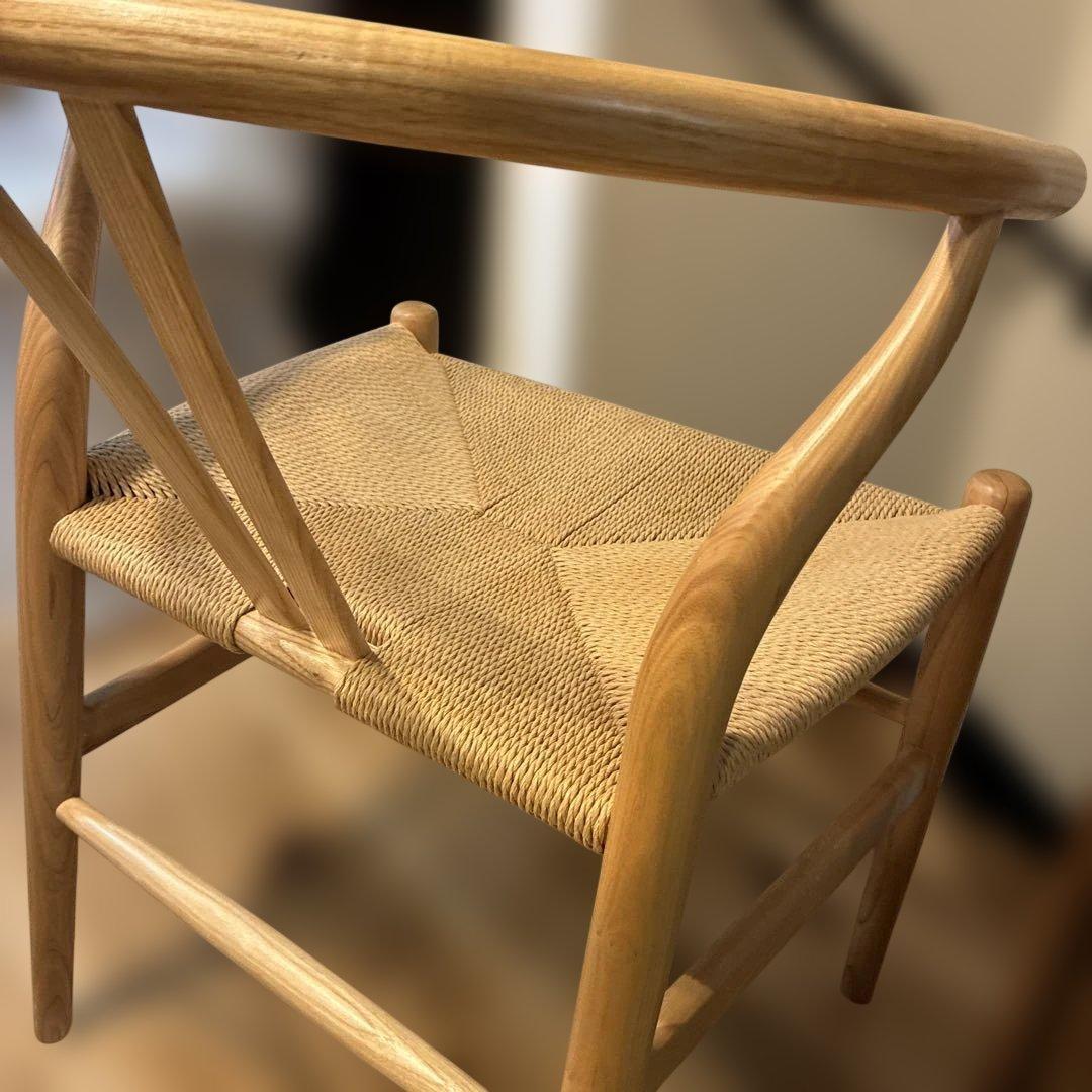 みつ様の専用　①②Yチェア リプロダクト ペーパーコードチェア ナチュラル 横浜