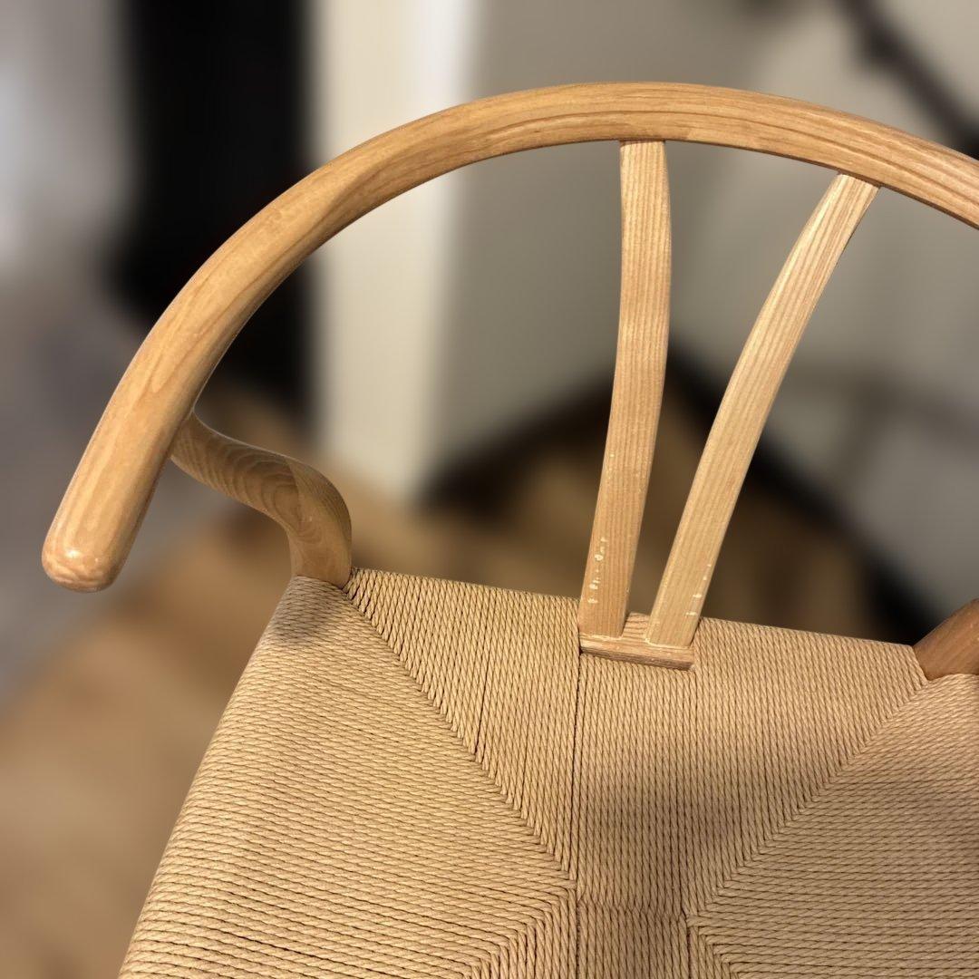 みつ様の専用　①②Yチェア リプロダクト ペーパーコードチェア ナチュラル 横浜