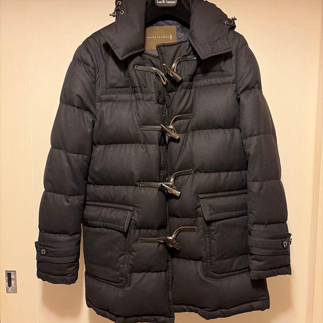 [いちごみるく][値下げ] Mackintosh ブラック ダッフルコート