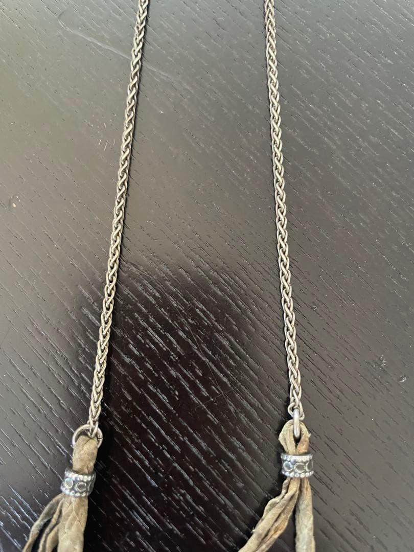 シルバー装飾ポーチ型ペンダント