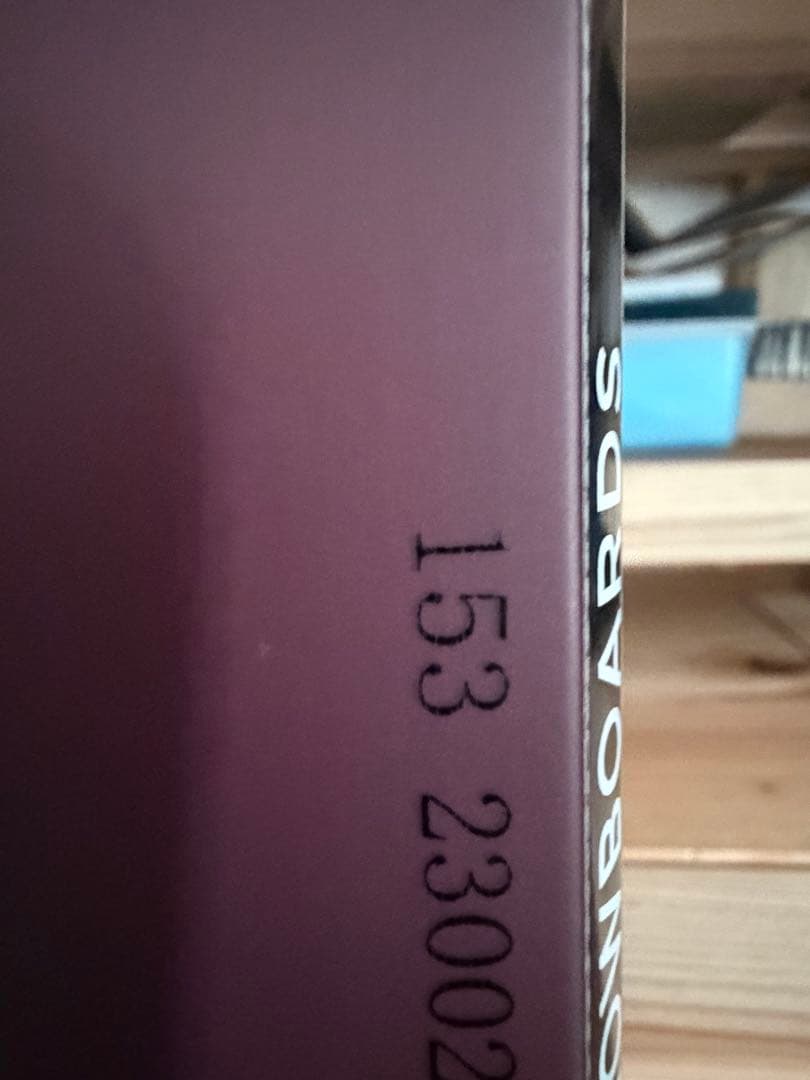 新品未使用　23-24 FNTC CVT 153 塗装とびあり