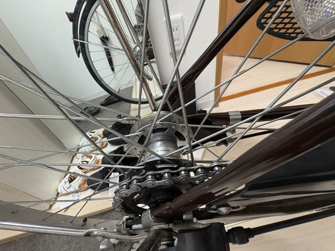 【美品】パナソニック ビビ YX BE-9ELSX632 電動自転車　22年