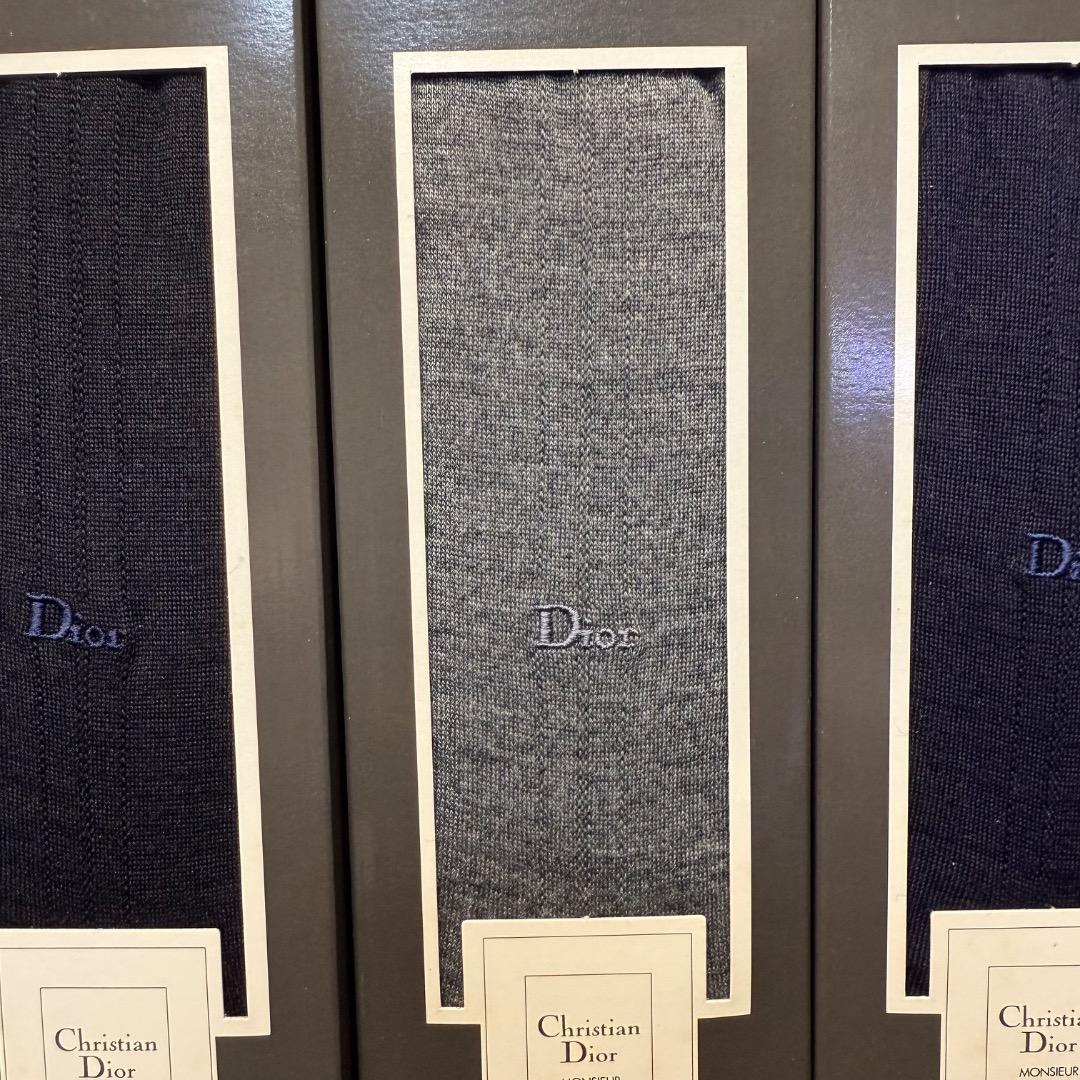 ◉H裏左横1004 未使用保管品 Christian Dior 靴下 6点まとめ