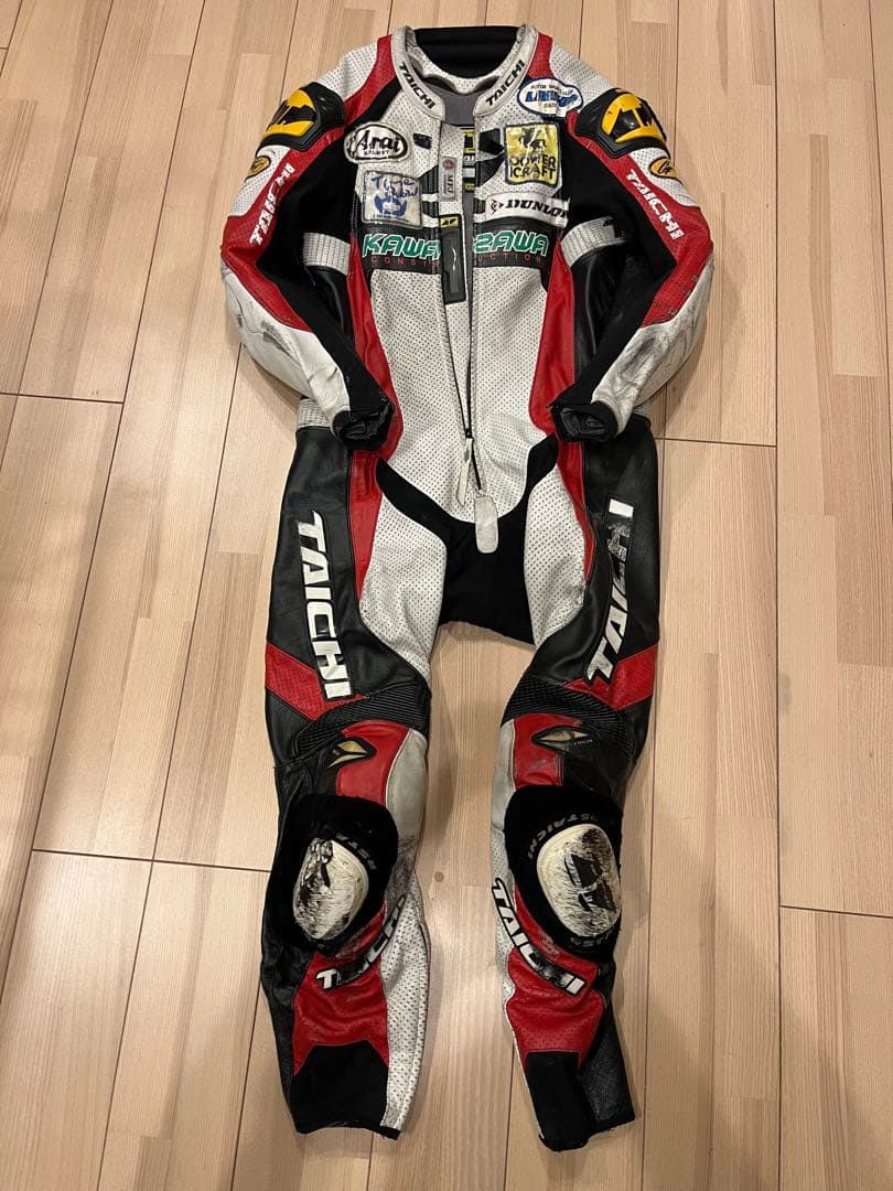 rs taichi 革つなぎ XXL レーシングスーツ
