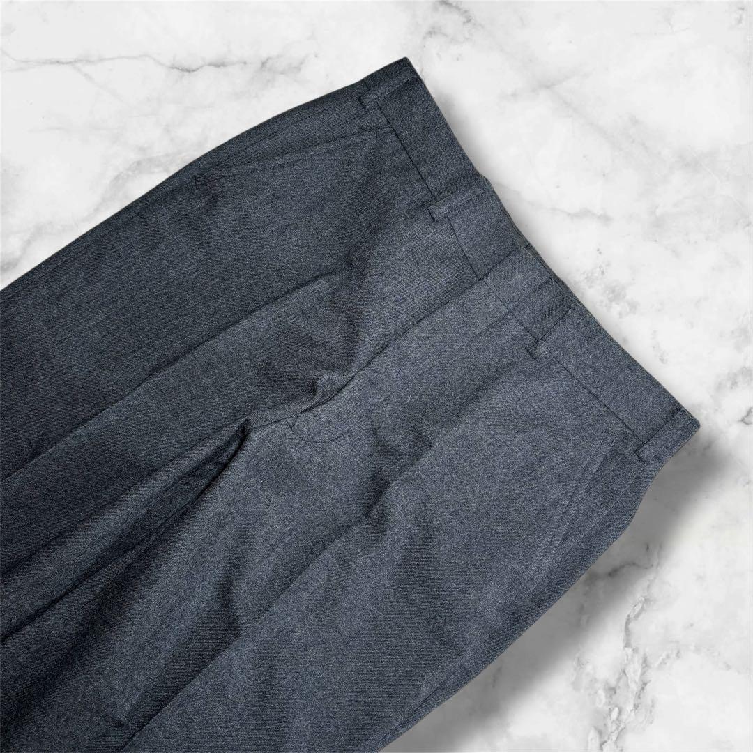 GIANFRANCO FERRE ダブルブレストスーツ ダークグレー モード