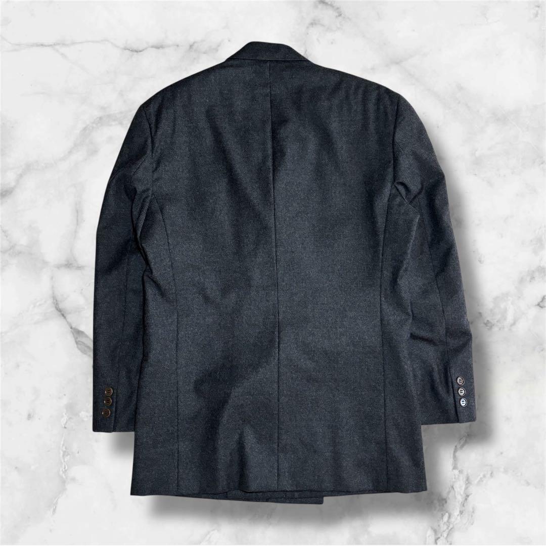 GIANFRANCO FERRE ダブルブレストスーツ ダークグレー モード