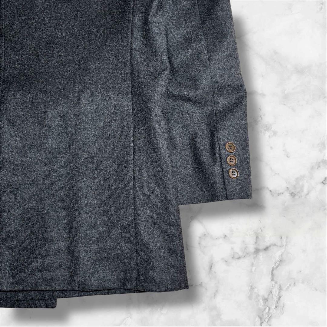 GIANFRANCO FERRE ダブルブレストスーツ ダークグレー モード