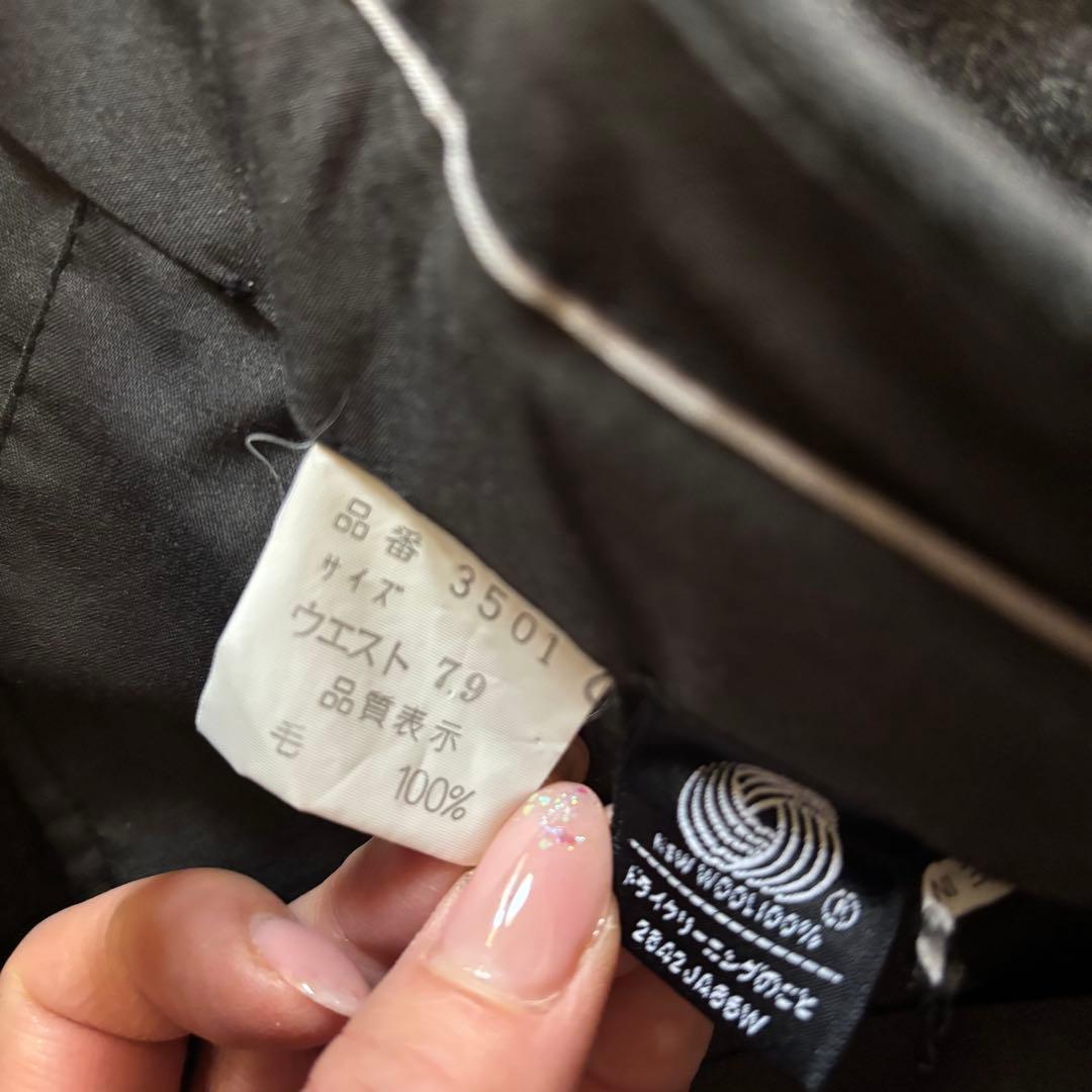 GIANFRANCO FERRE ダブルブレストスーツ ダークグレー モード