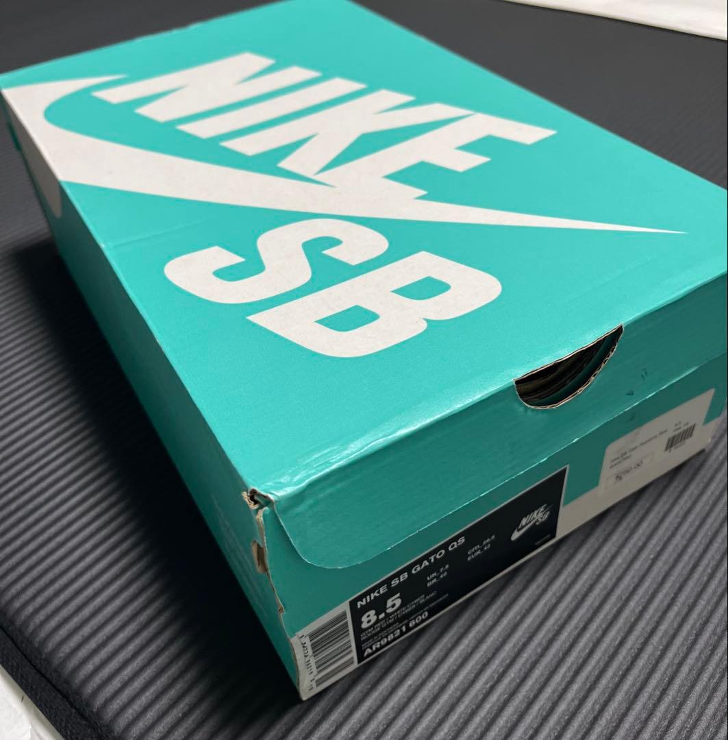 supreme Nike SB GATO シューズ レッド 新品未使用　26.5