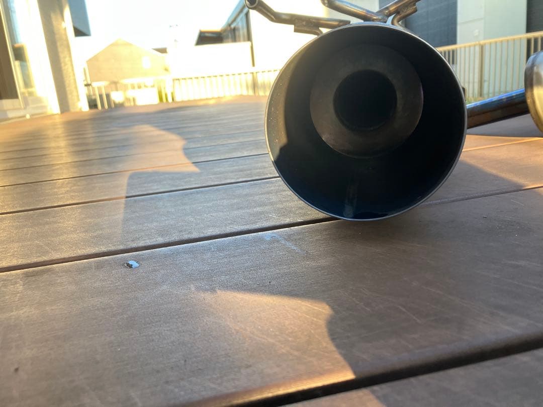 FD2 ホンダツインカム FEEL'S ハーフチタンマフラー 砲弾115φ