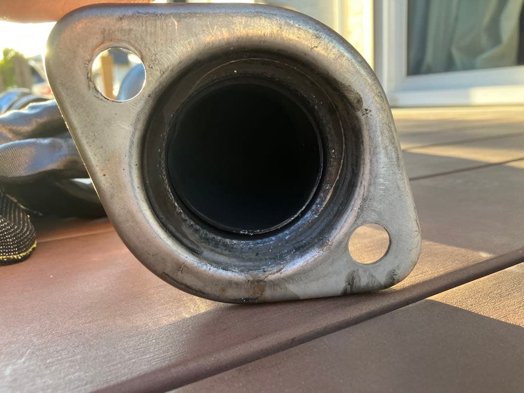 FD2 ホンダツインカム FEEL'S ハーフチタンマフラー 砲弾115φ