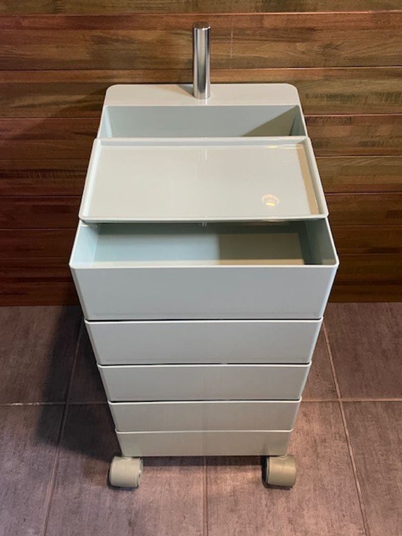 ミミ■マルチトローリー キャスターワゴン/収納ラック■MAGIS 360