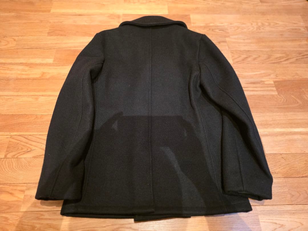 Stussy x Schott ピーコート 38 M ブラック