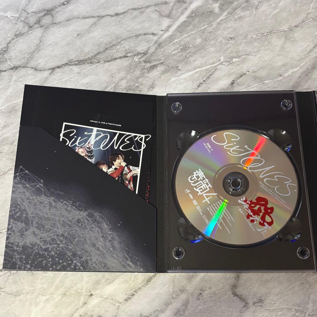 SixTONES Live DVD 素顔4 チェンエラ 円盤　正規品