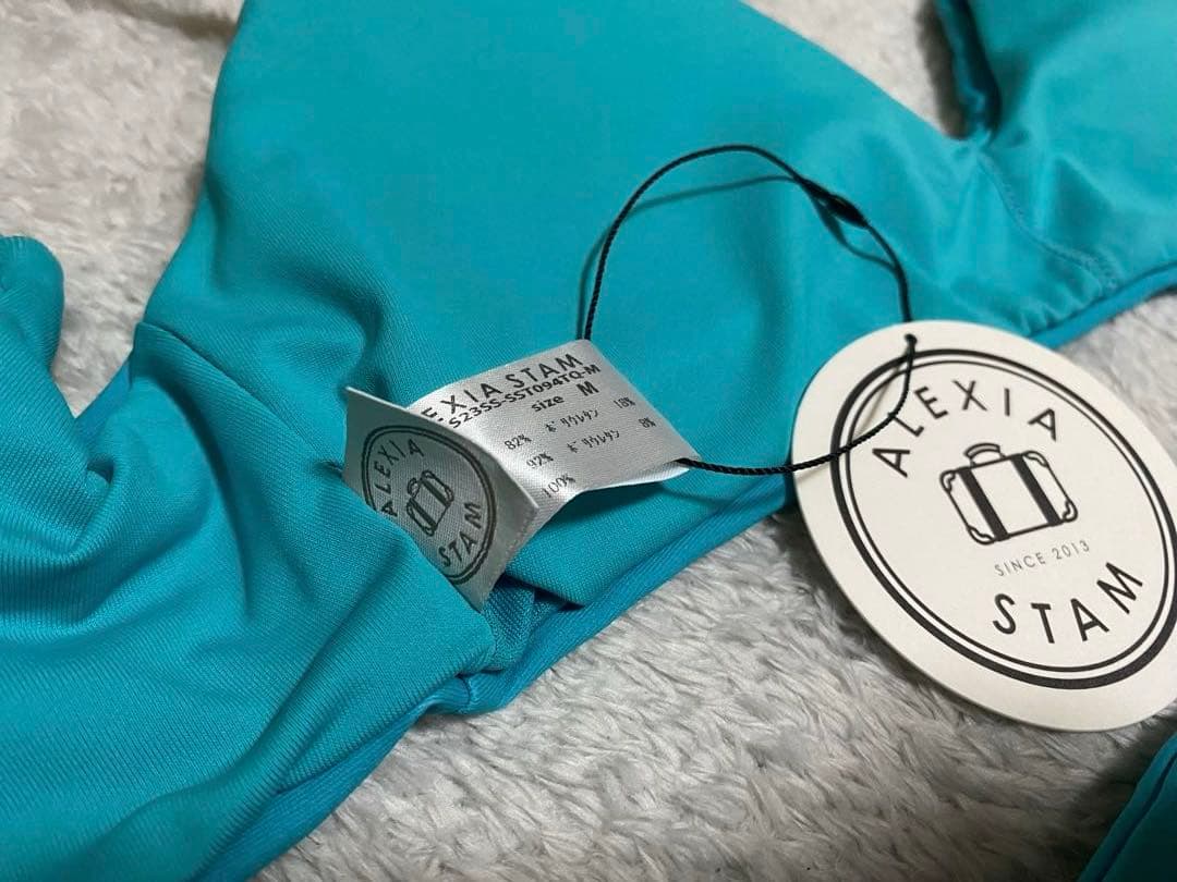 【新品】ALEXA STAM 水着　ビキニ　ターコイズブルー