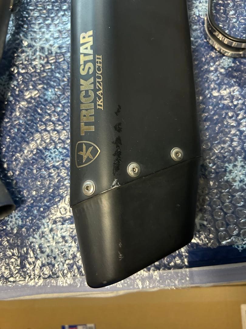 ZX25R/4Rトリックスター政府認証フルエキゾーストマフラーIKAZUCHI➁