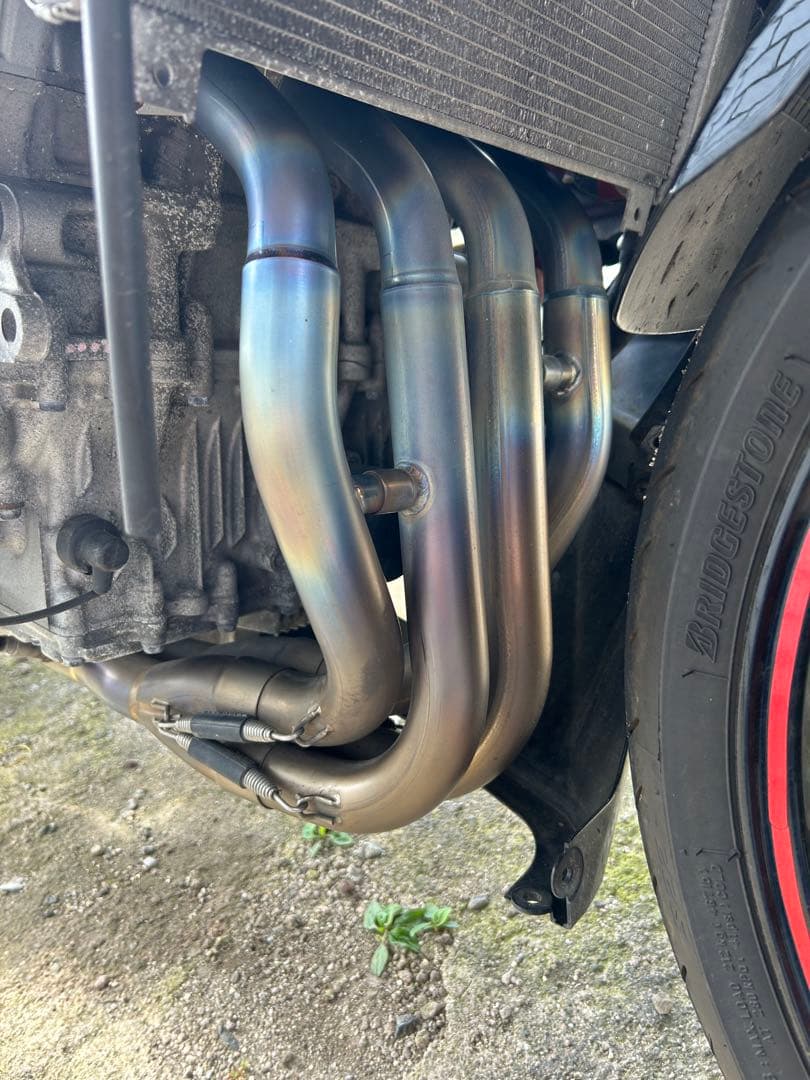 ZX25R/4Rトリックスター政府認証フルエキゾーストマフラーIKAZUCHI➁