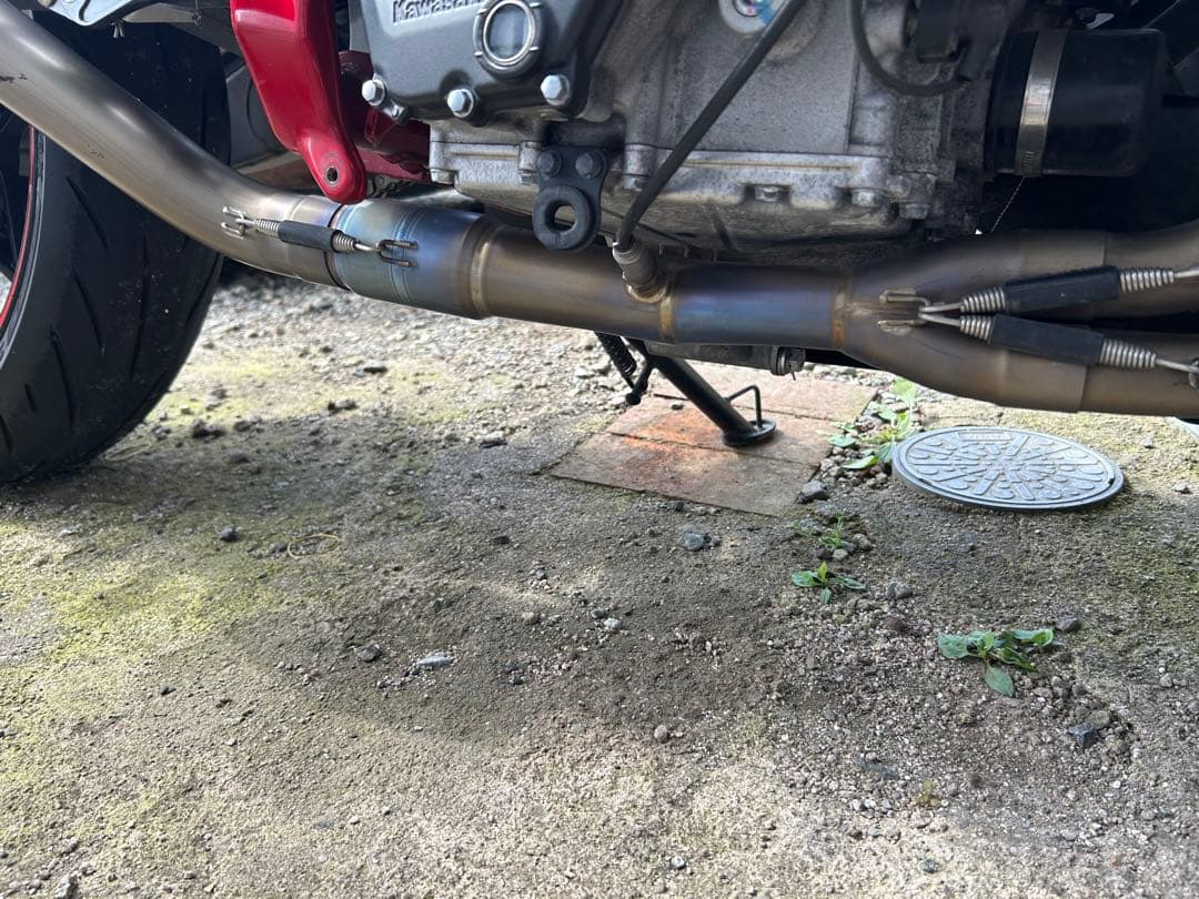 ZX25R/4Rトリックスター政府認証フルエキゾーストマフラーIKAZUCHI➁