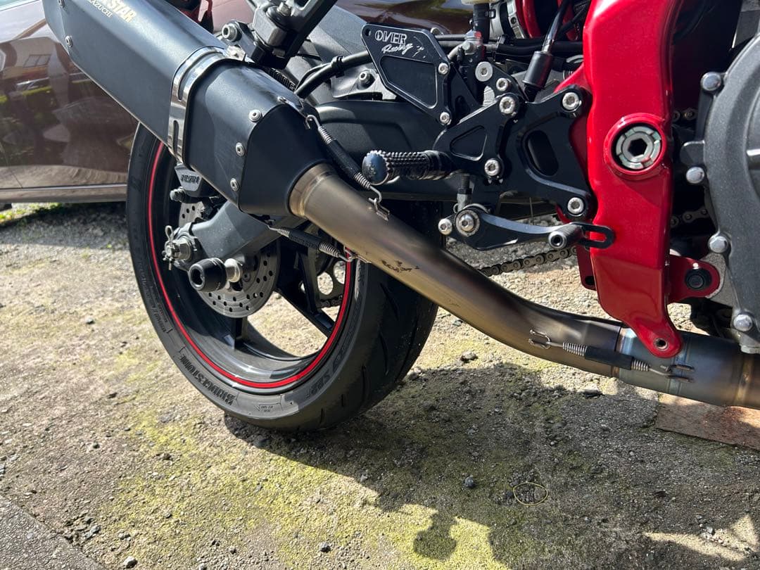 ZX25R/4Rトリックスター政府認証フルエキゾーストマフラーIKAZUCHI➁
