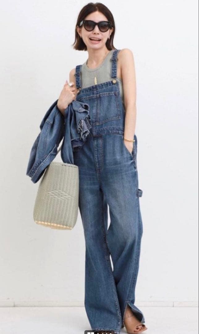 L'Appartement RED CARDレッドカード デニムオーバーオール