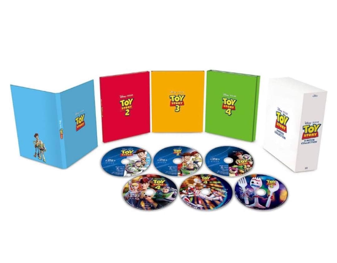 トイ・ストーリー　Blu-rayBOX ：４ムービー〈数量限定・6枚組〉