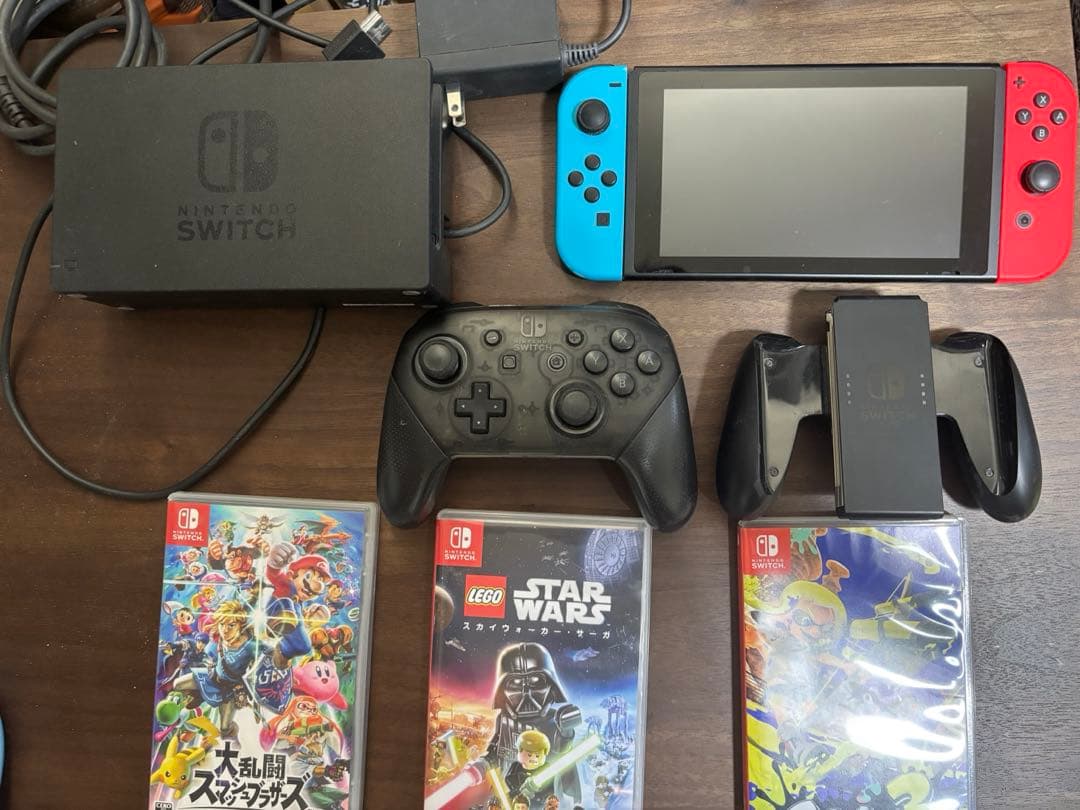 ニンテンドースイッチ 本体　カセット付き