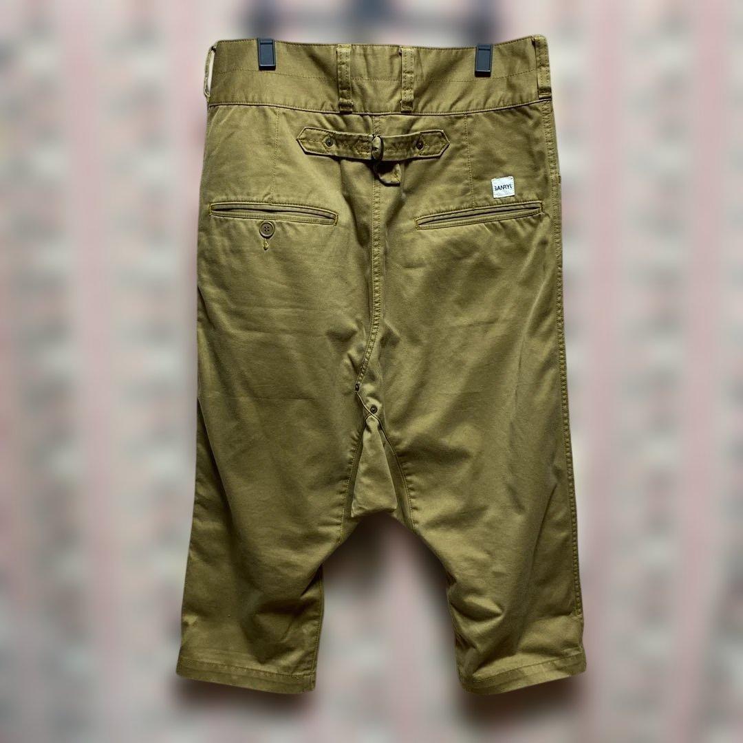 GANRYU COMME des GARÇON サルエルパンツ S ベージュ