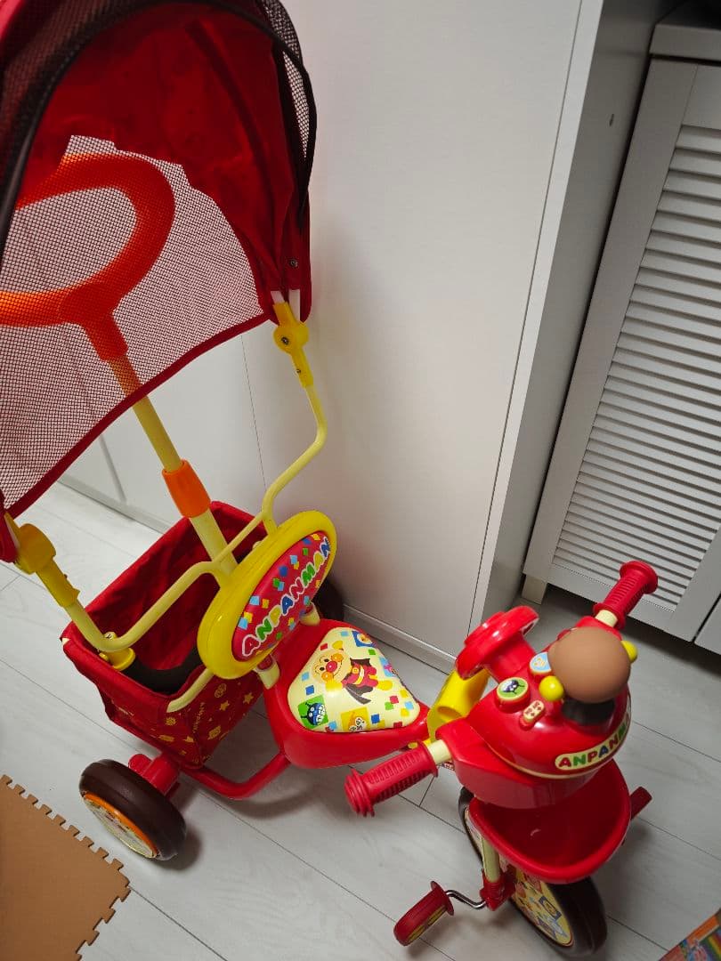 それいけ！アンパンマン デラックス　三輪車