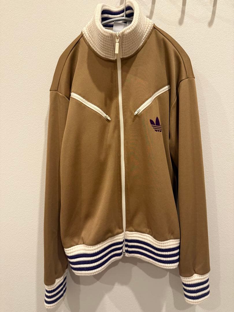 adidas ブラウン ジャージ