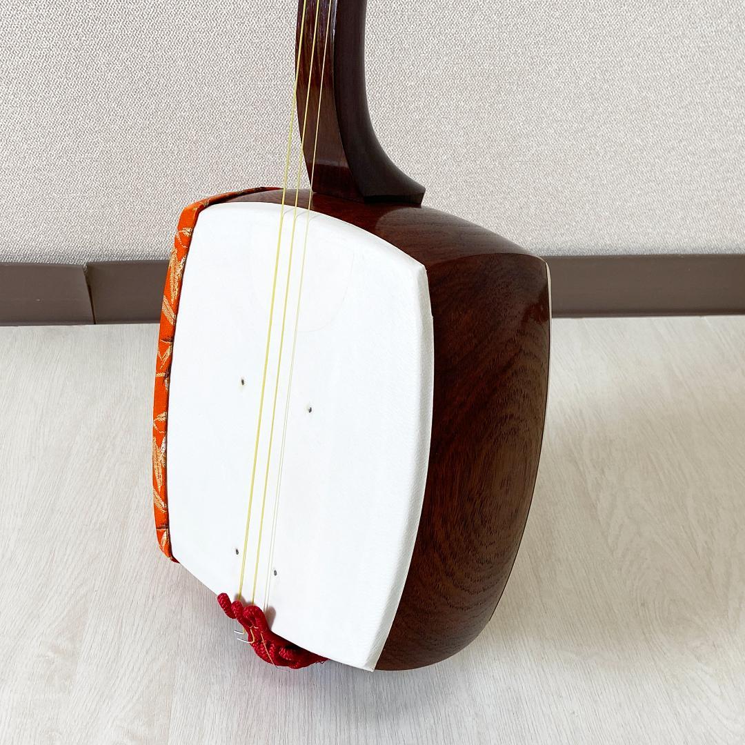 三味線 細竿 丸打胴