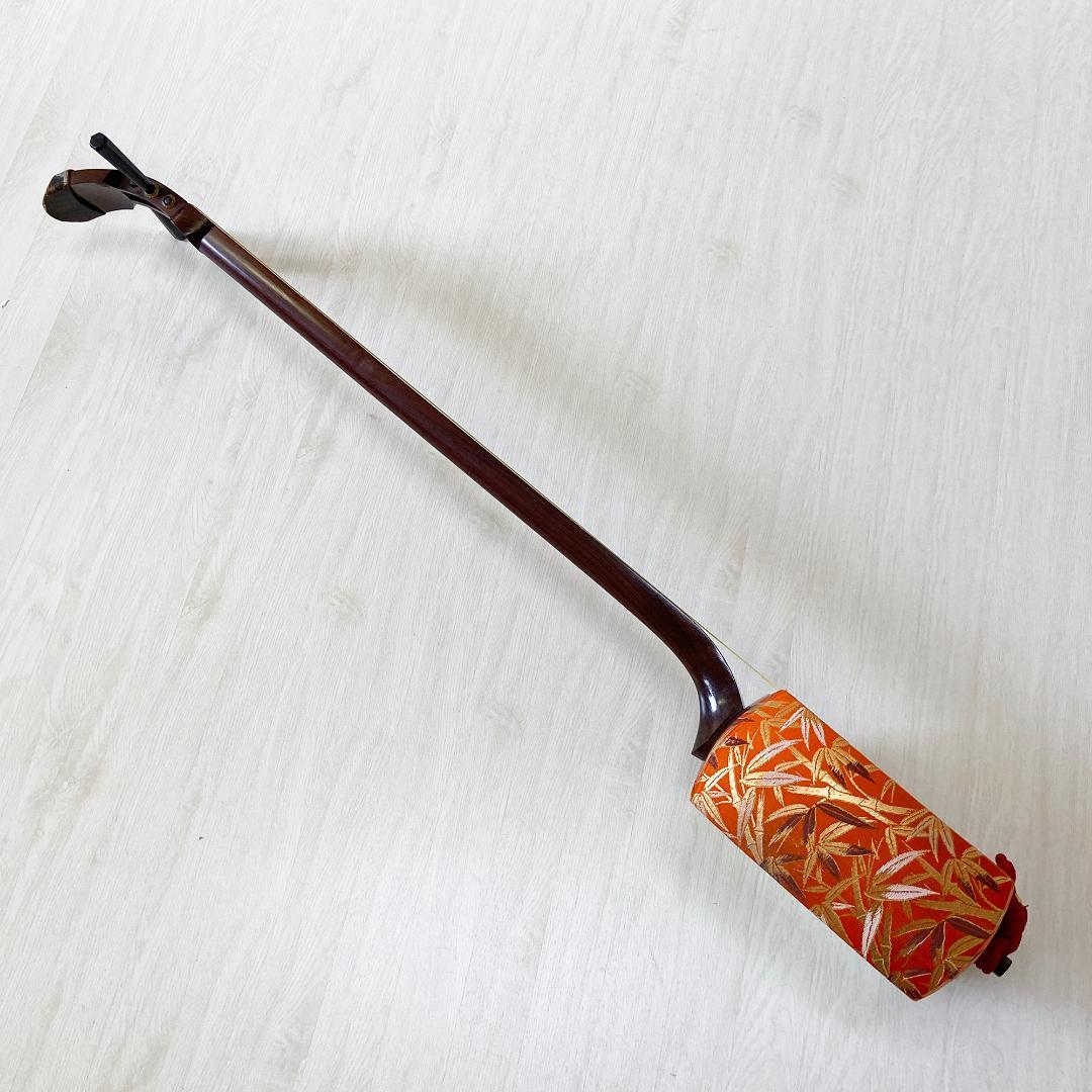 三味線 細竿 丸打胴