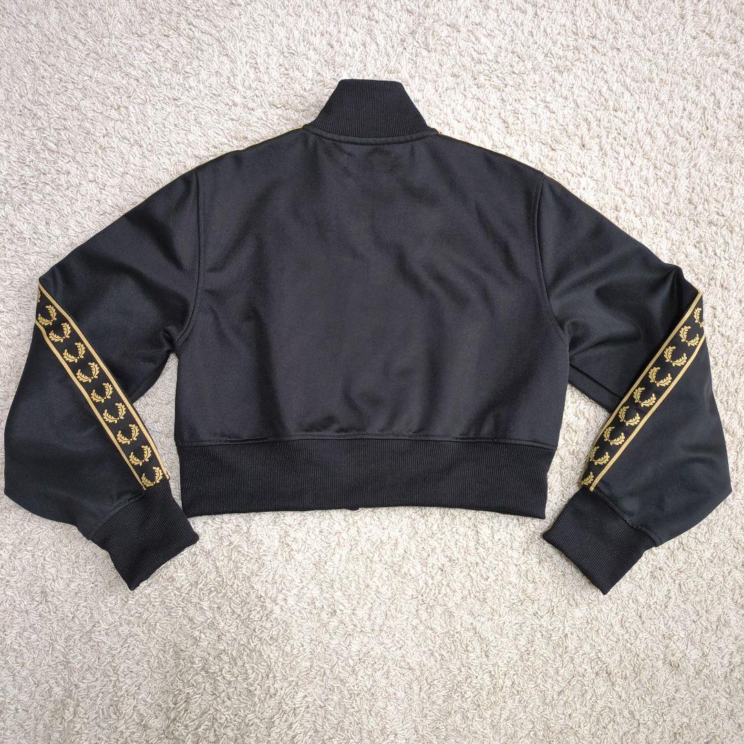R様購入品　フレッドペリー トラックジャケット ブラック 黒 ゴールド 金