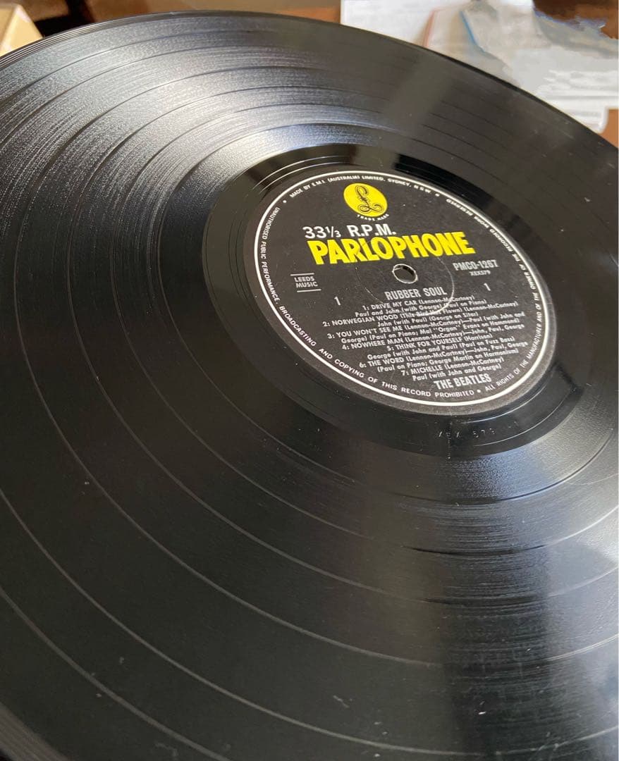 The Beatles Rubber Soul 豪盤 ラウドカット マト1/1