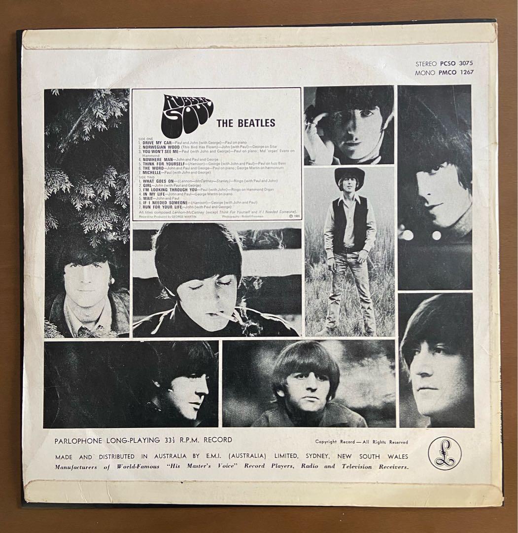 The Beatles Rubber Soul 豪盤 ラウドカット マト1/1