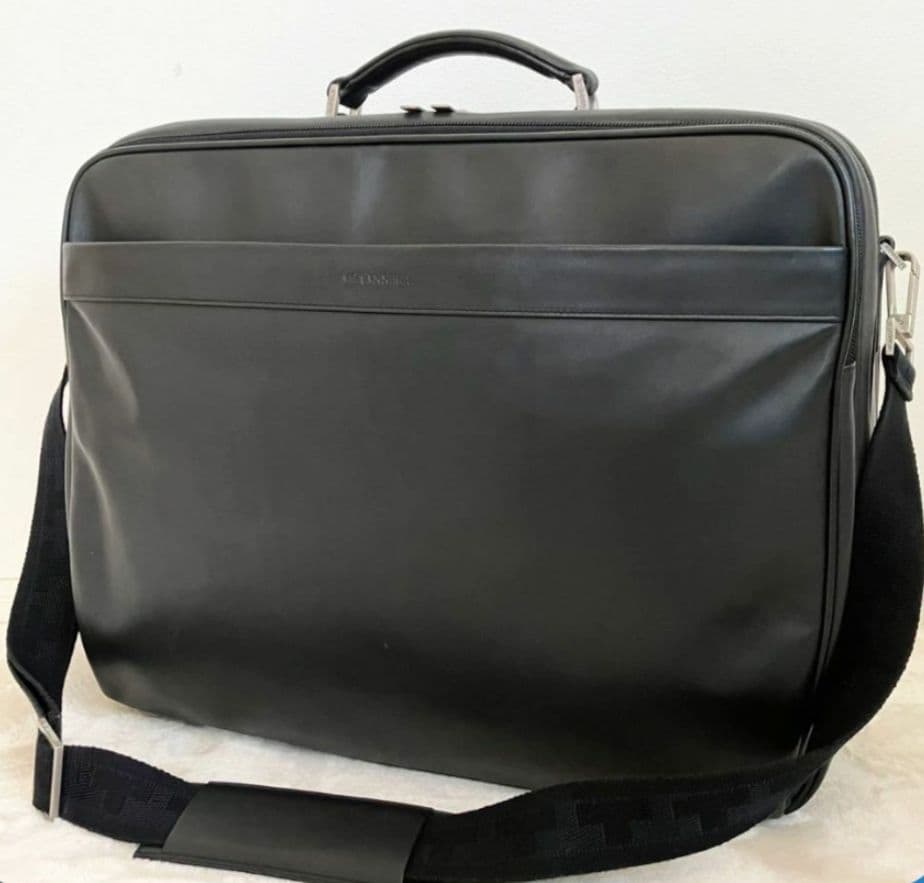 フランス老舗ブランド〘LE TUNNEUR〙ルタヌア　大型ビジネスバッグ　本革