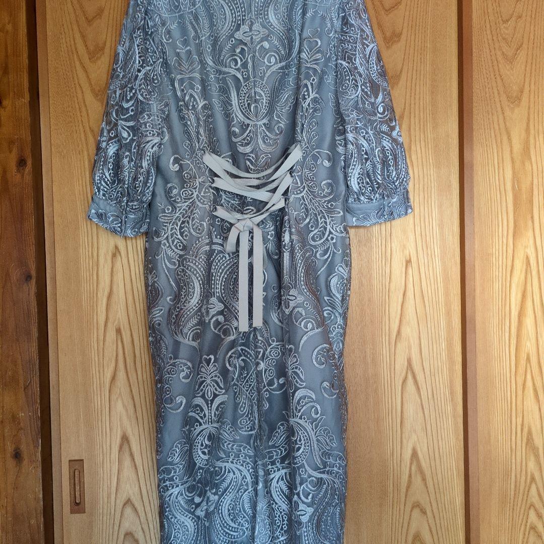 haremode ハレモード ワンピース グレー 4Lサイズ