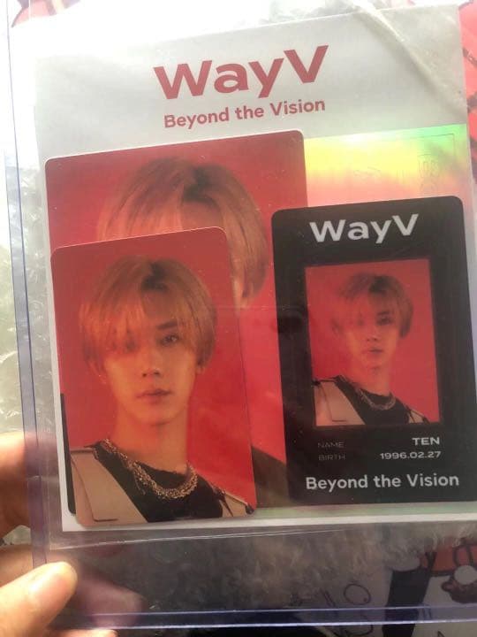 デコステッカー トレカ WayV 威神V NCT IDカード　テン