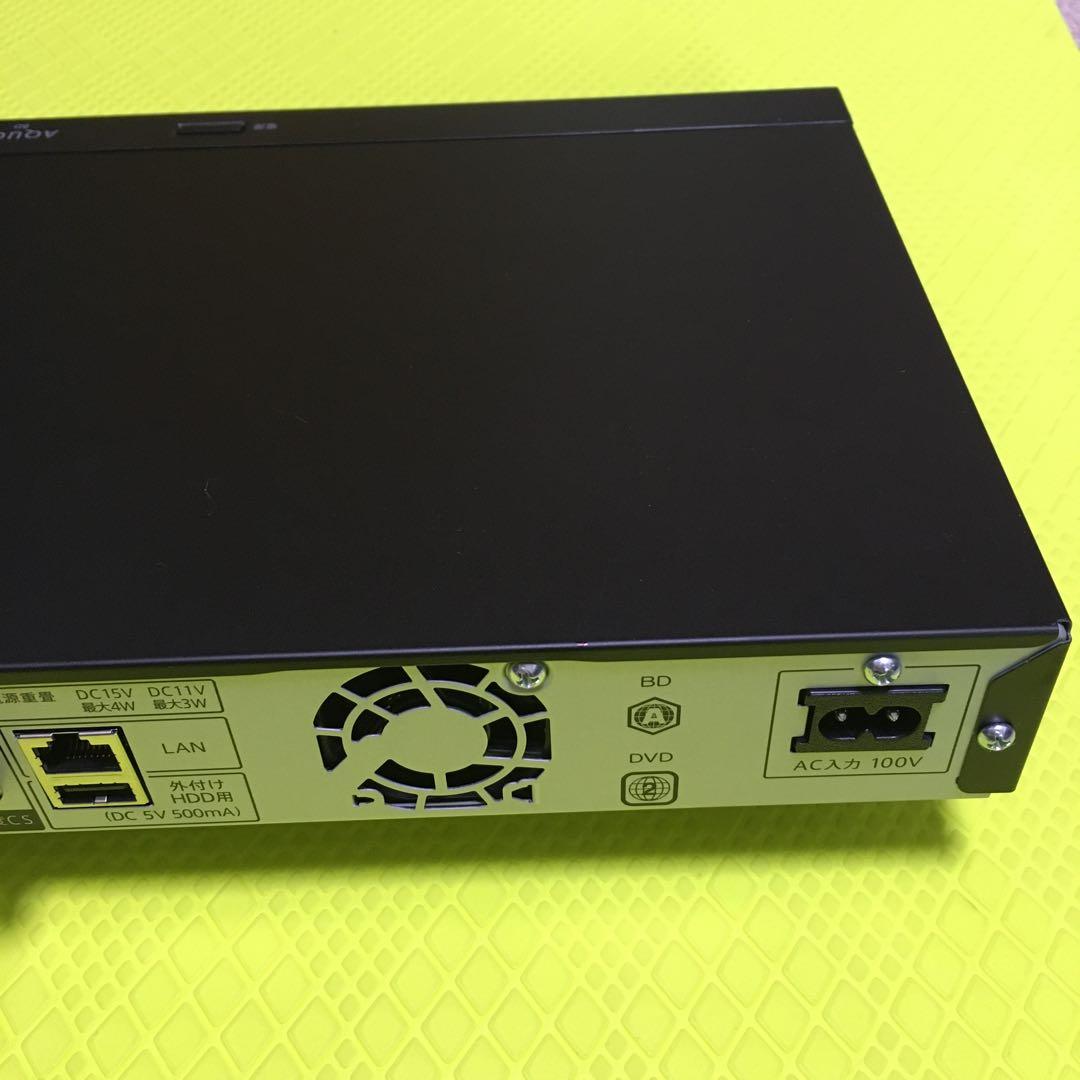 2番組同時録画◆シャープ・BD-NW510◆約500時間録画◆リモコン