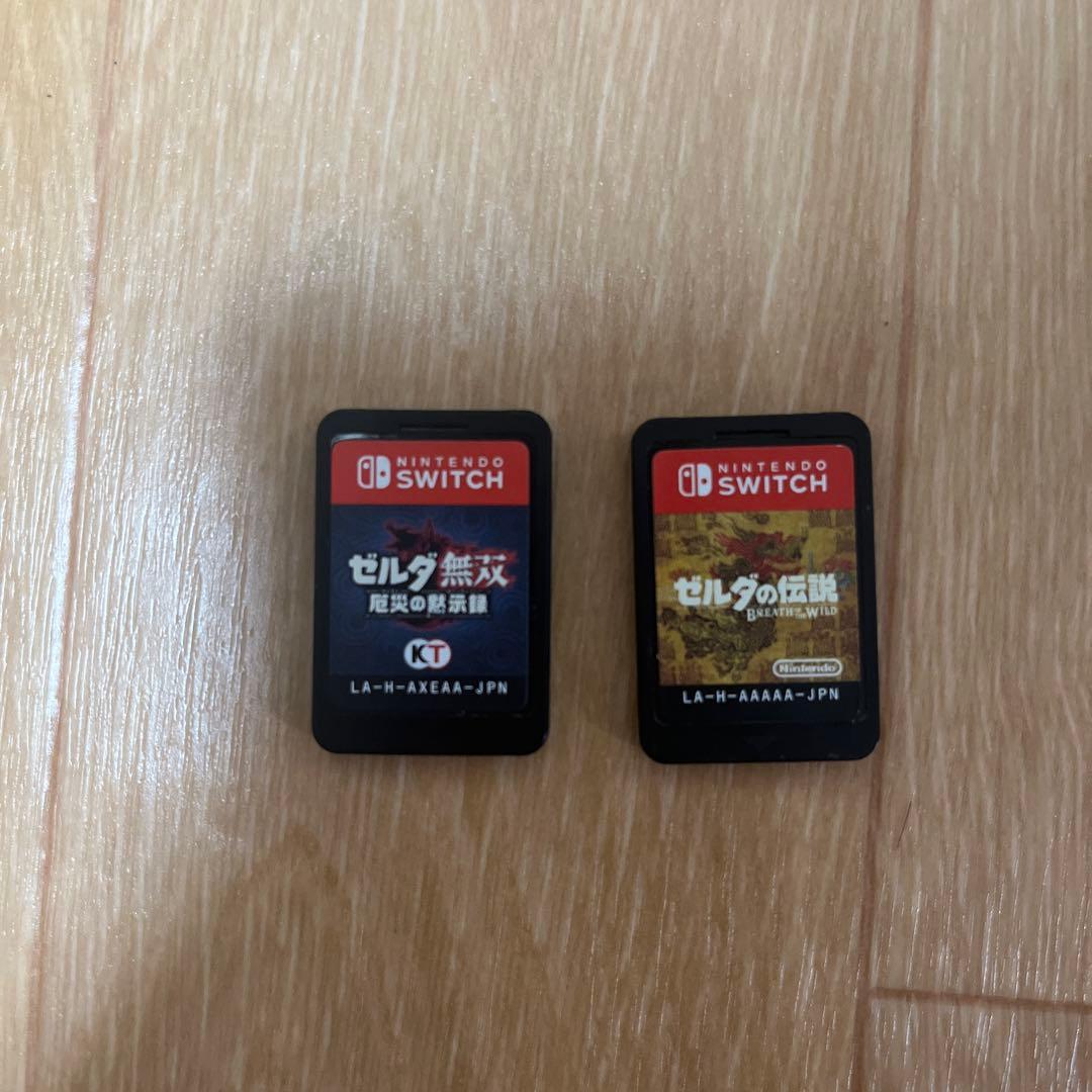 ゼルダ無双 厄災の黙示録 & ゼルダブレスオブザワイルド　ソフトのみ