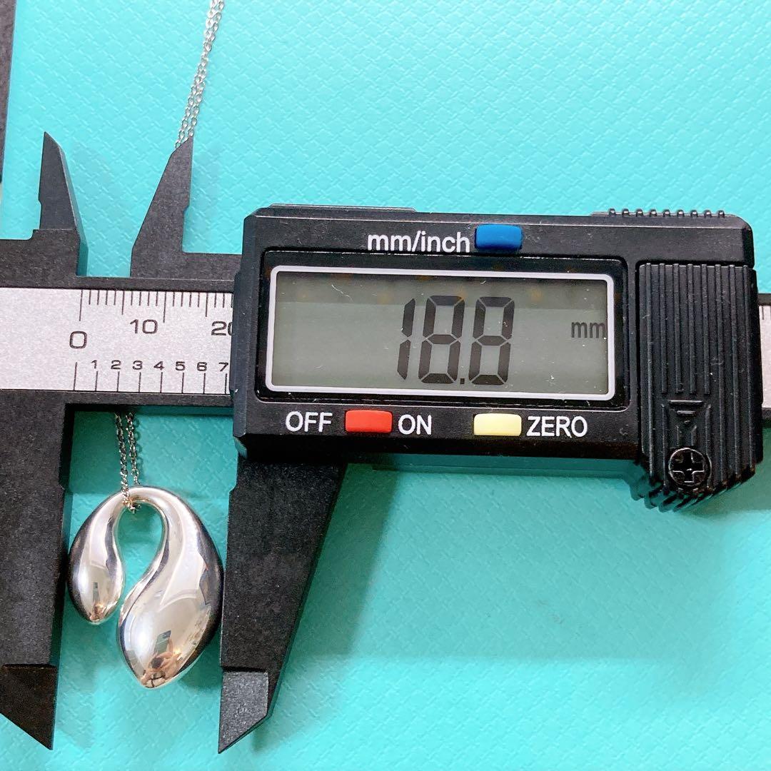 【美品】ティファニー ダブルティアドロップ ネックレス 925 シルバー 希少