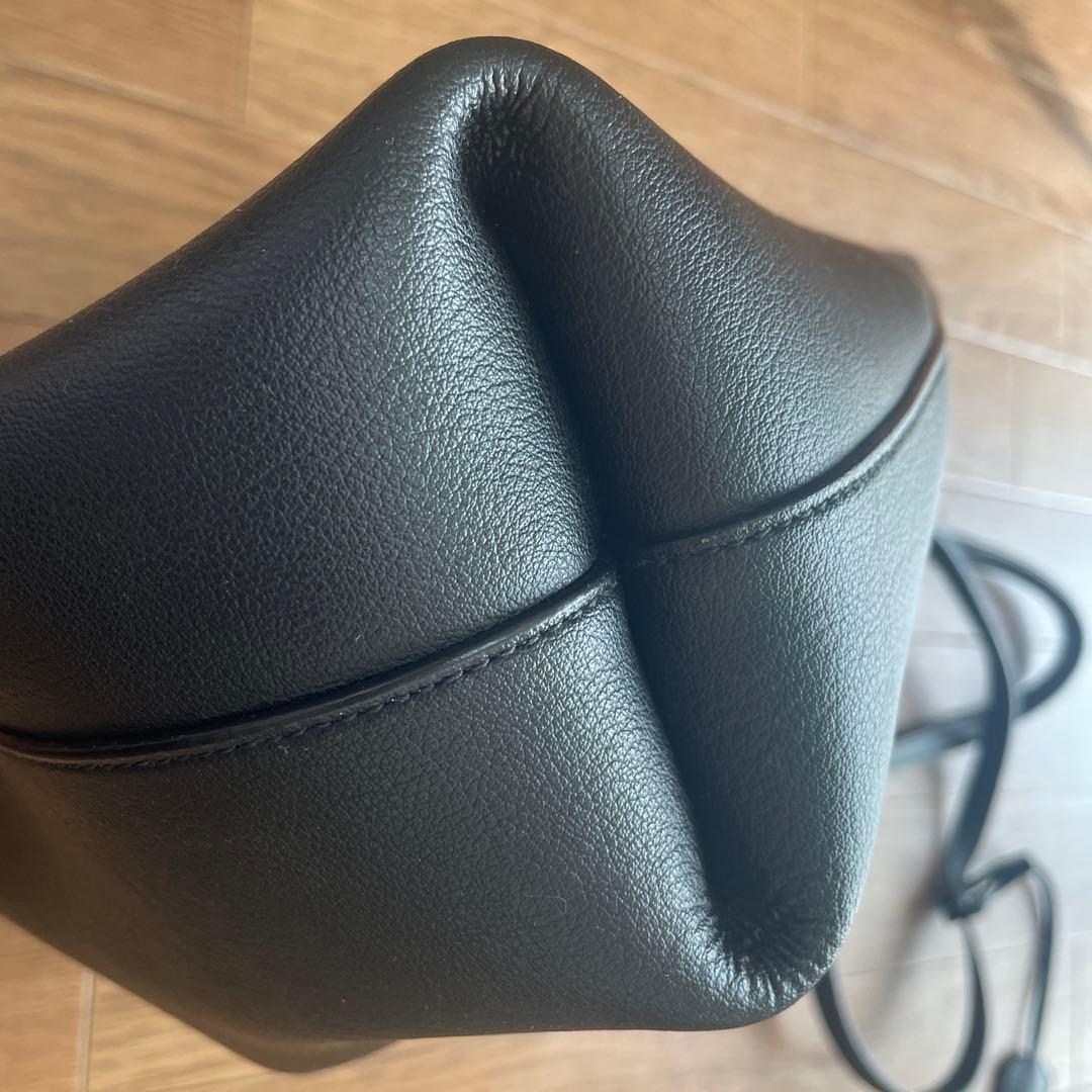 SAINT LAURENT サンローラン トートバッグ ブラック レザー