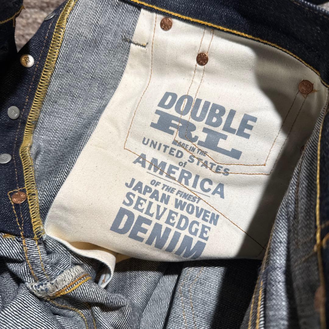 RRL ベージュ チノパン コットン素材 汚れあり