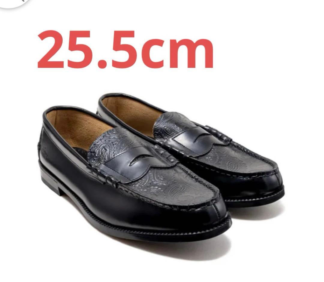 25.5cm Kenford Fineshoes Loafer ペイズリー