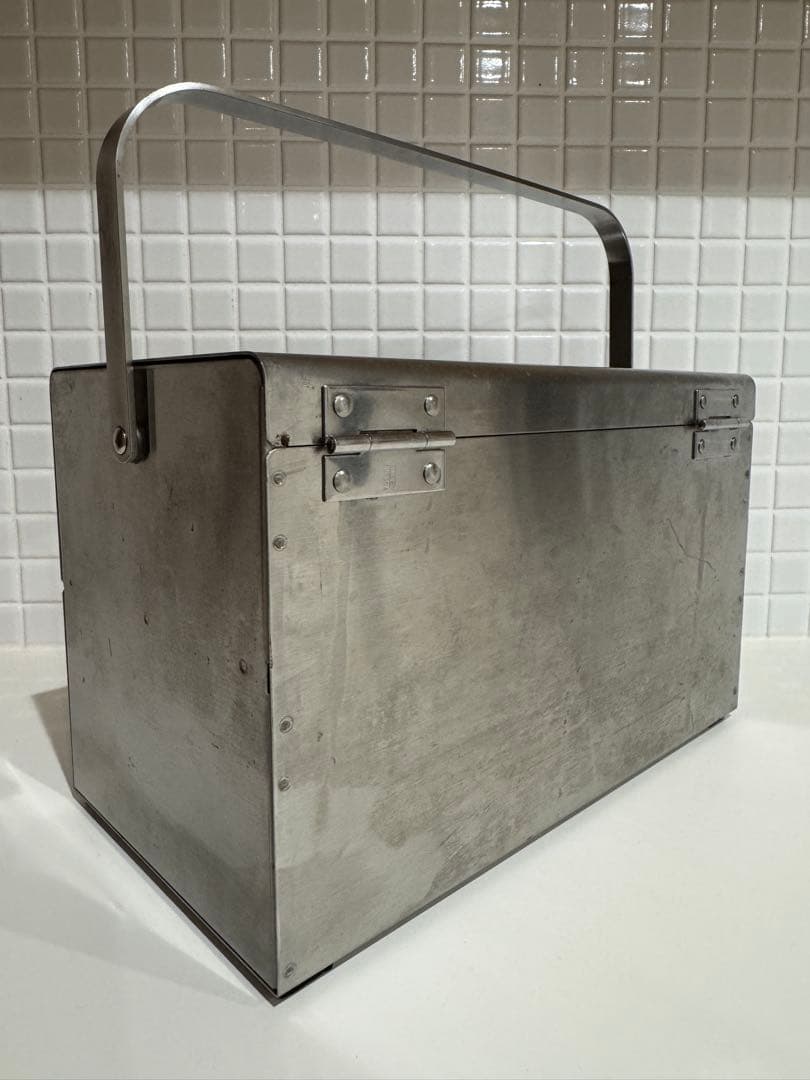 【レア】廃盤 コールマン スパイスボックス ステンレスボックス キャンプ