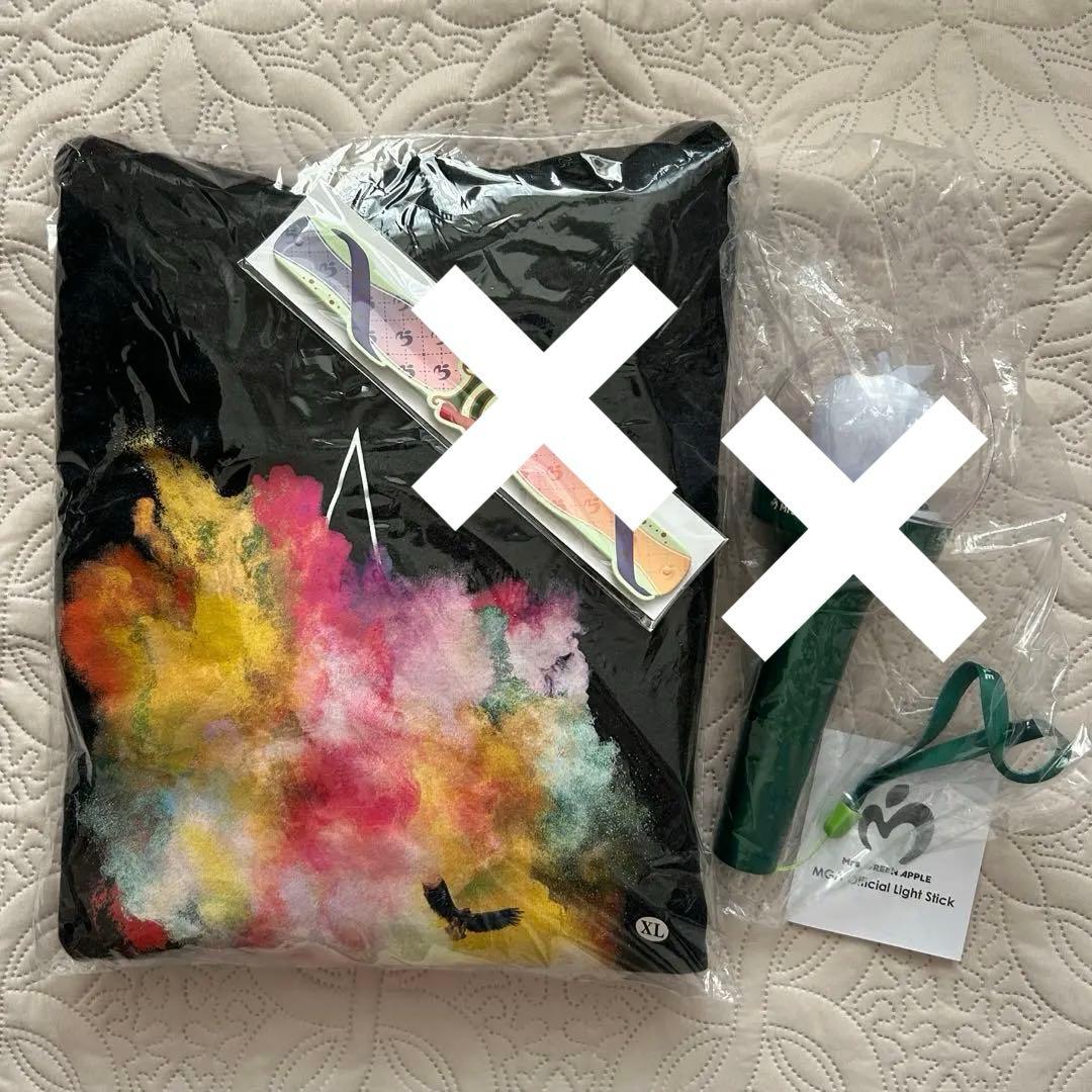 Mrs. GREEN APPLE バベルの塔 フーディ　XL