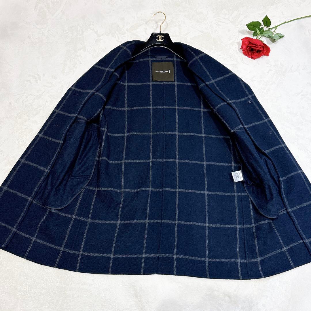 ほぼ未使用✨　マッキントッシュ　ロンドン　チェスターコート　ウール　38