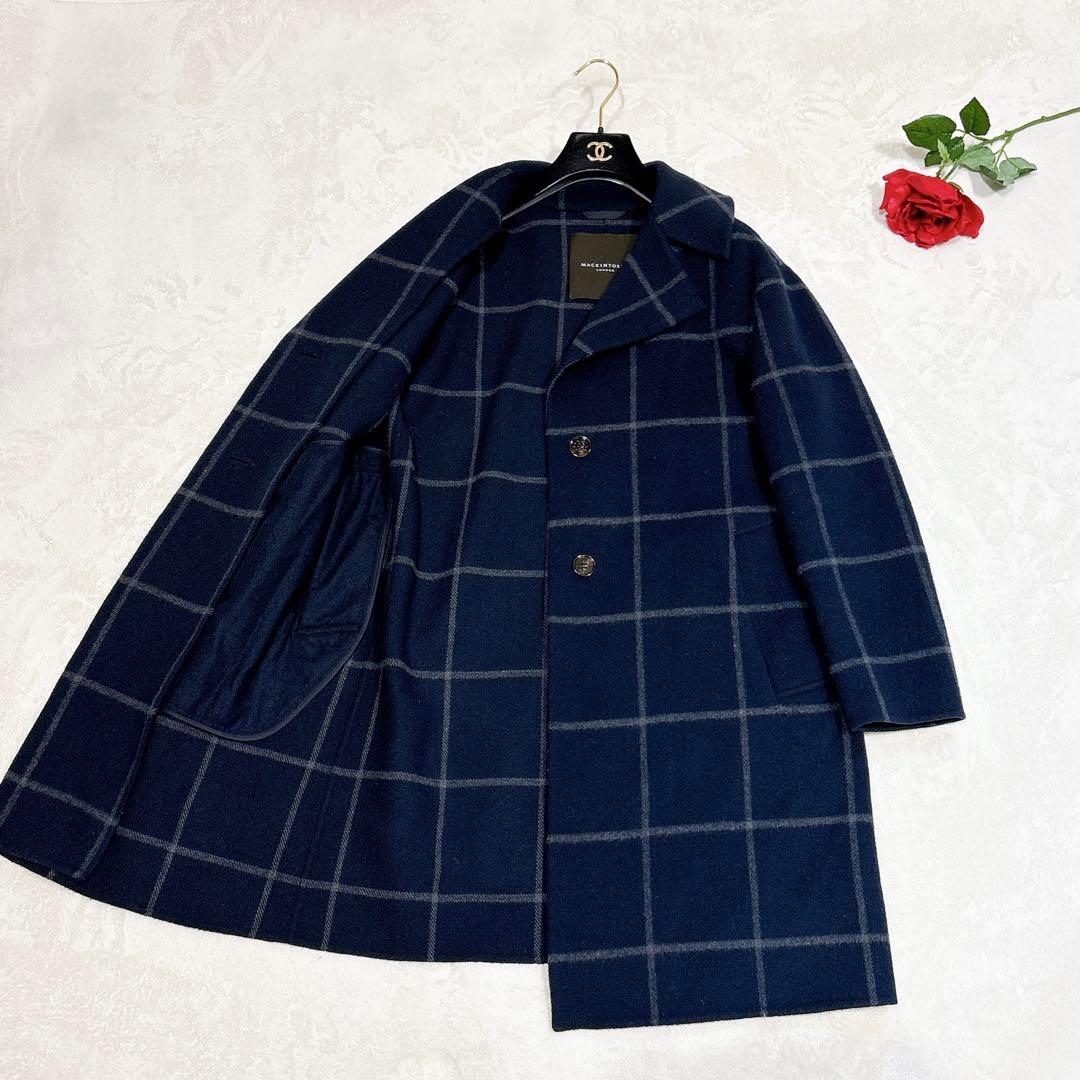 ほぼ未使用✨　マッキントッシュ　ロンドン　チェスターコート　ウール　38
