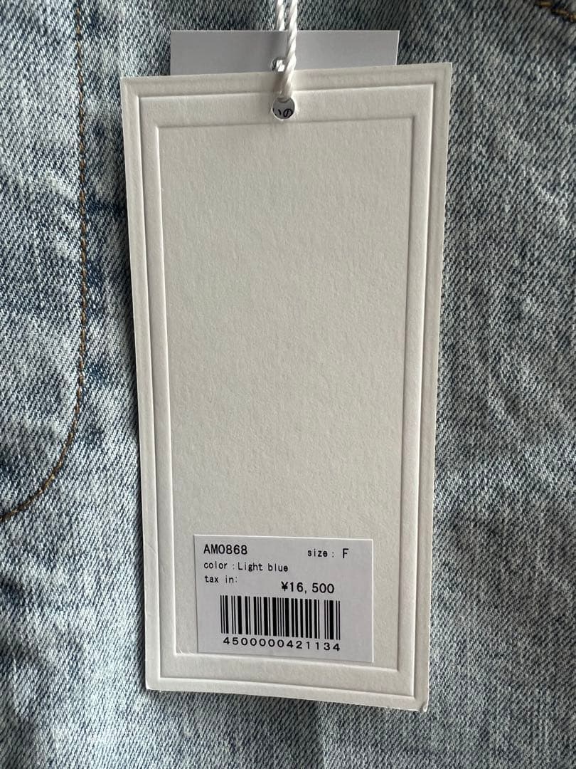 サロペット・オーバーオール・オールインワン andmary nicola ribbon denim allinone